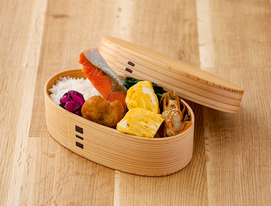 こばん弁当箱（大）盛り付け例1